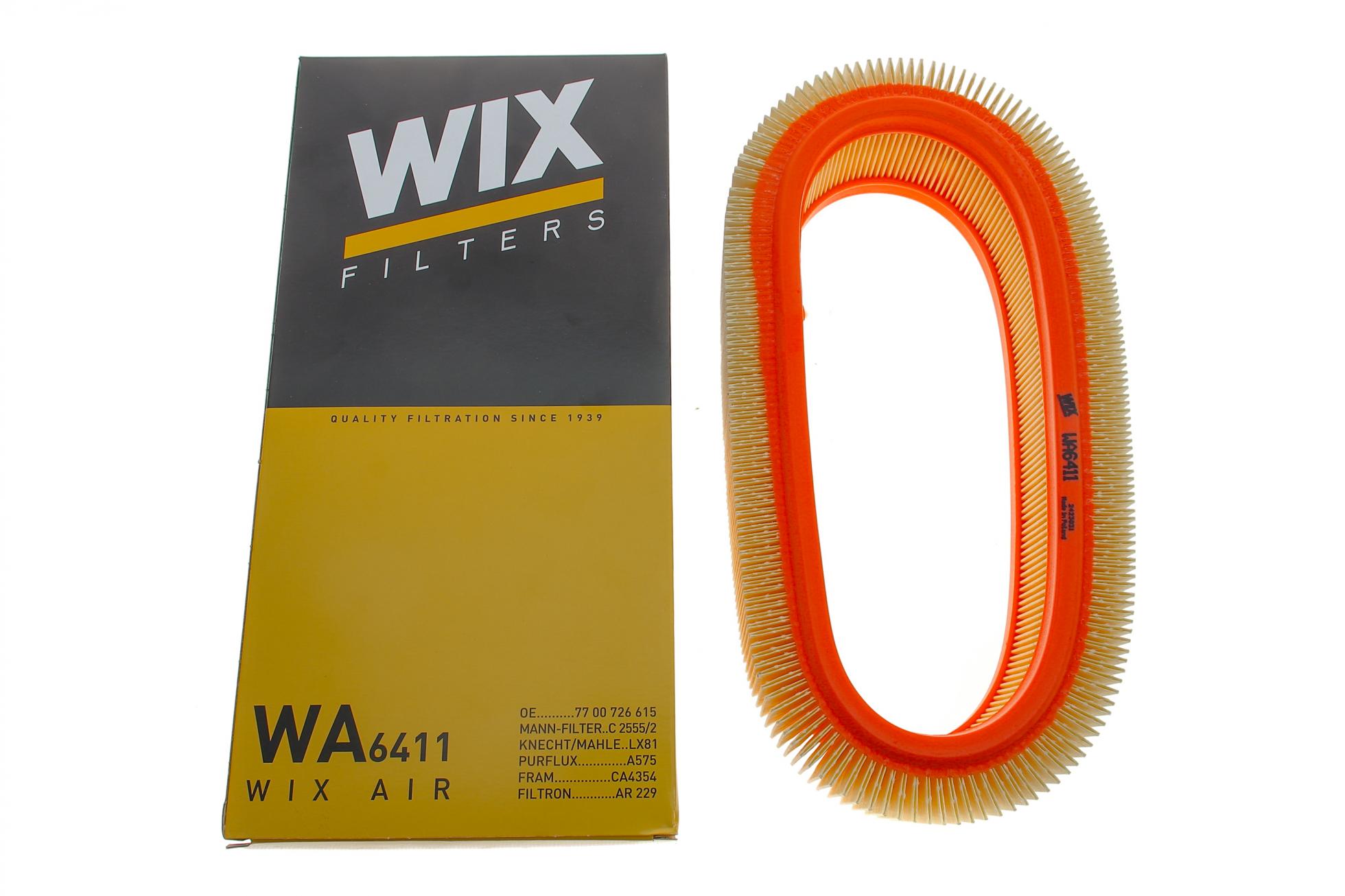WA6411 WIX FILTERS